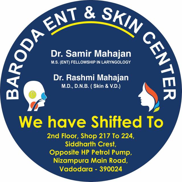 Baroda Ent And Skin Center or Dr Samir Mahajan In Nizampura Vadodara